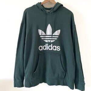 Adidas Originals Women's Green Hoodie